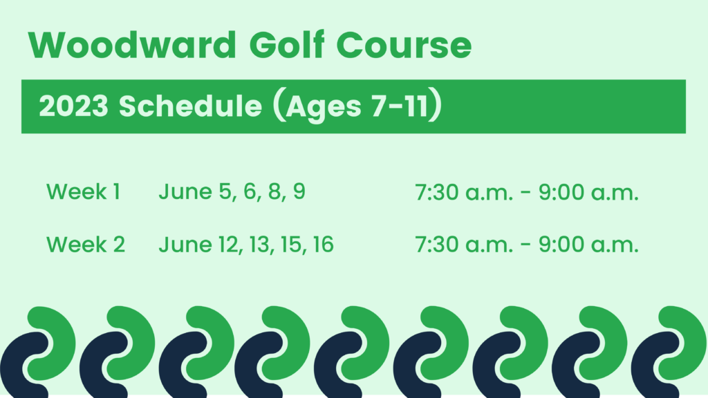 Woodward Calendar First Tee Central Iowa